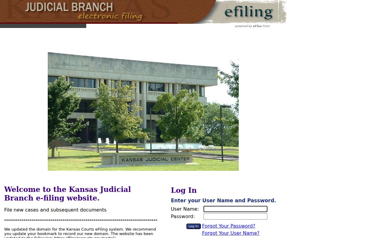 Cloud County court docket contrasted with Kansas Courts eFlex filing login