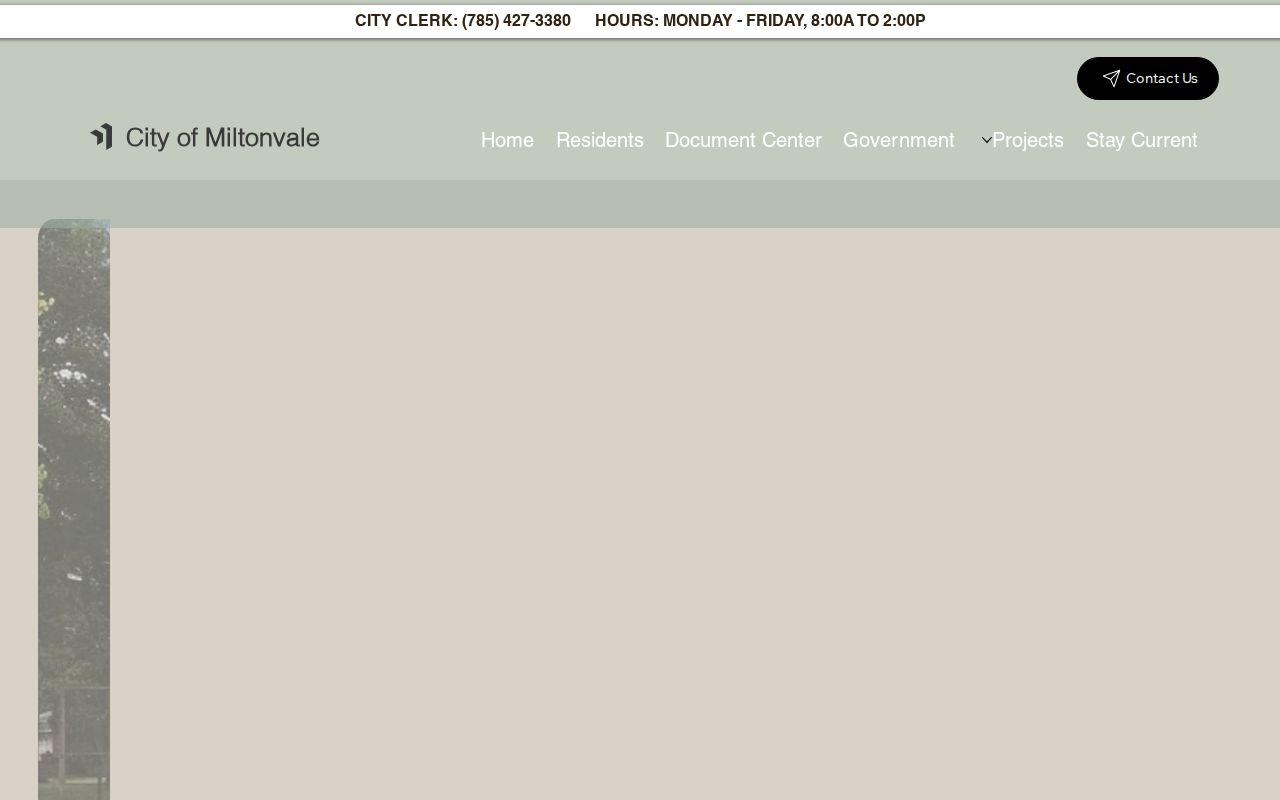 Miltonvale court records city clerk contact source